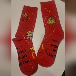 The Grinch Meal Socks